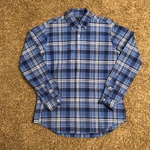 Plaid polo Ralph Lauren button up